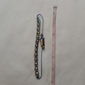 Adjustable skull bracelet